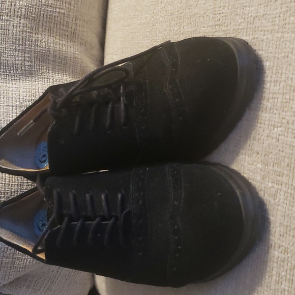 Ellen Tracy Black ⚫ Wedge Shoes Sz 6.5 - Picture 3 of 11